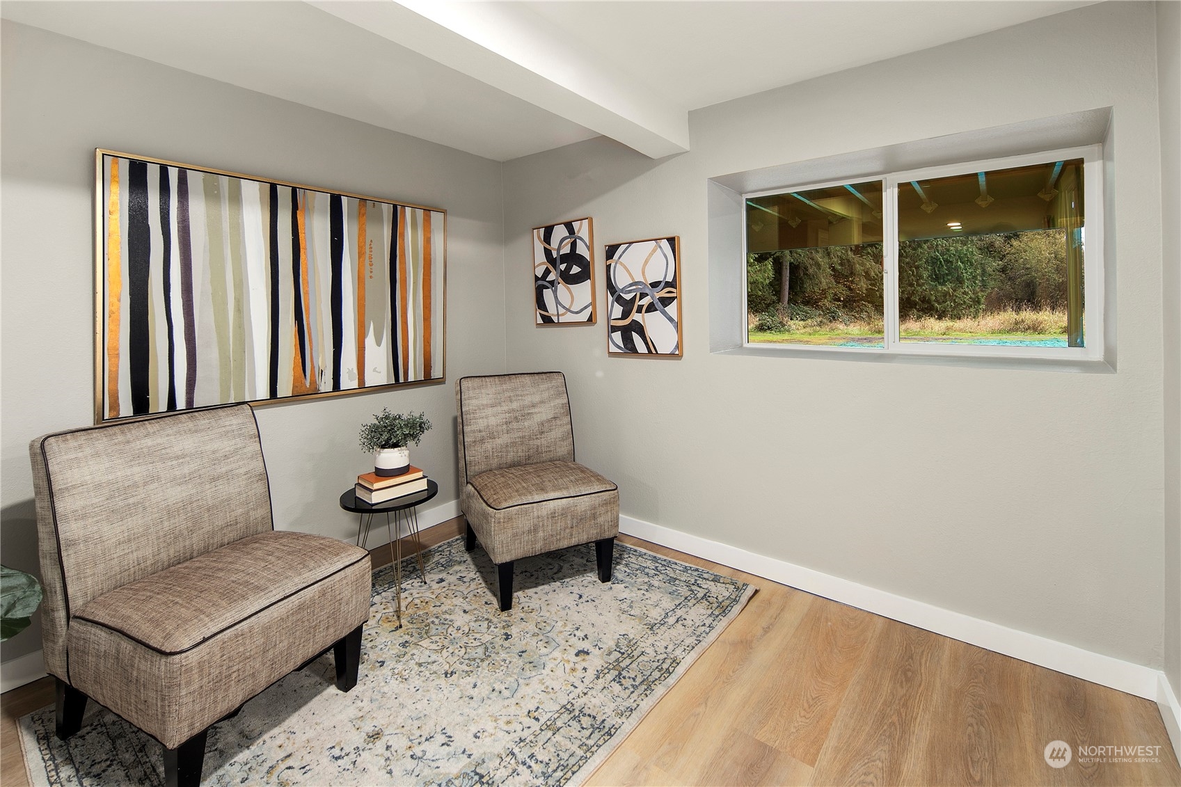 18847 Southeast Lake Youngs Road Renton, WA 98058 - Photo 15 of 38 a living room with furniture and a window