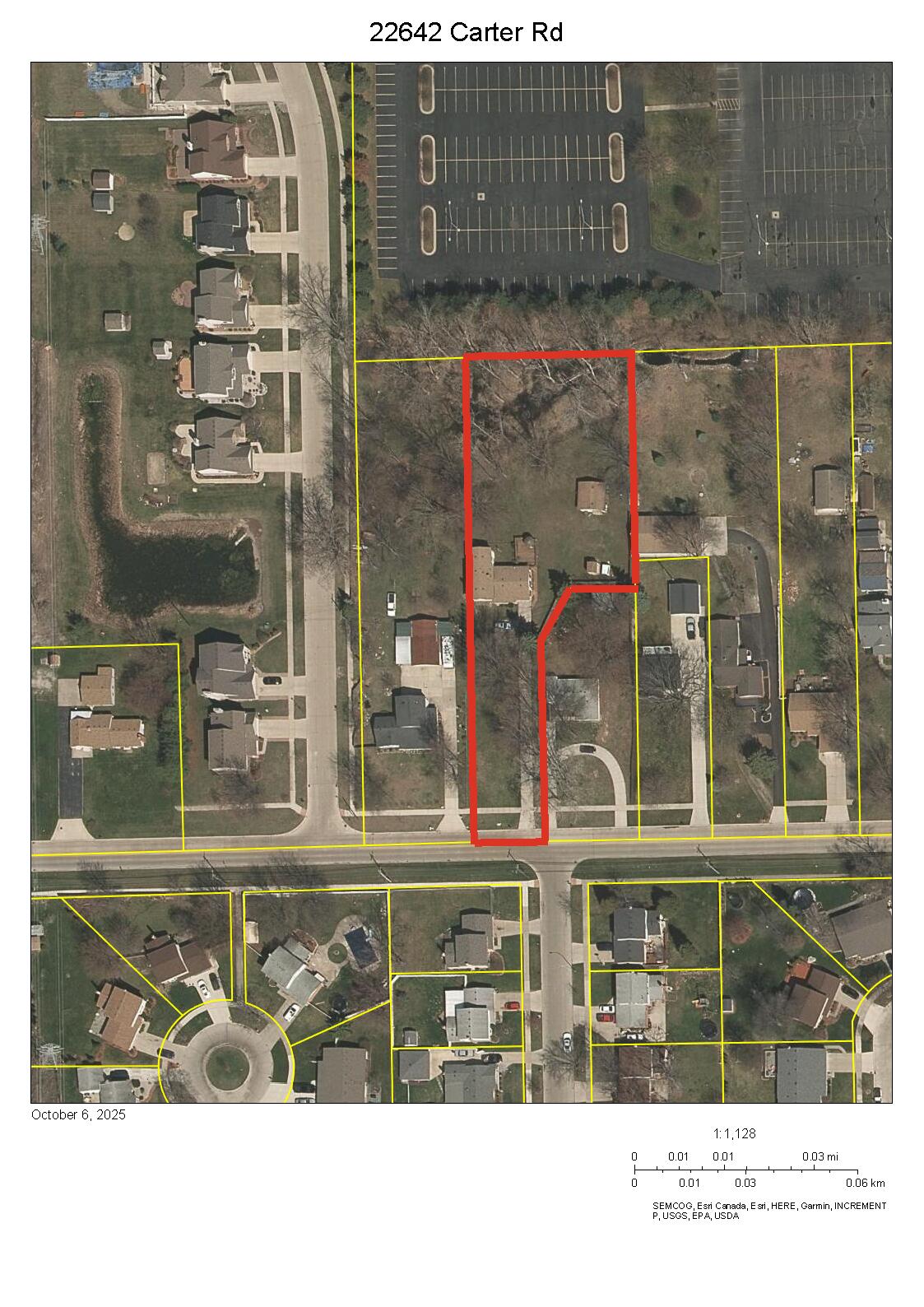 22642 Carter Road Trenton, MI 48183 - Photo 23 of 47 Carter Lot Lines