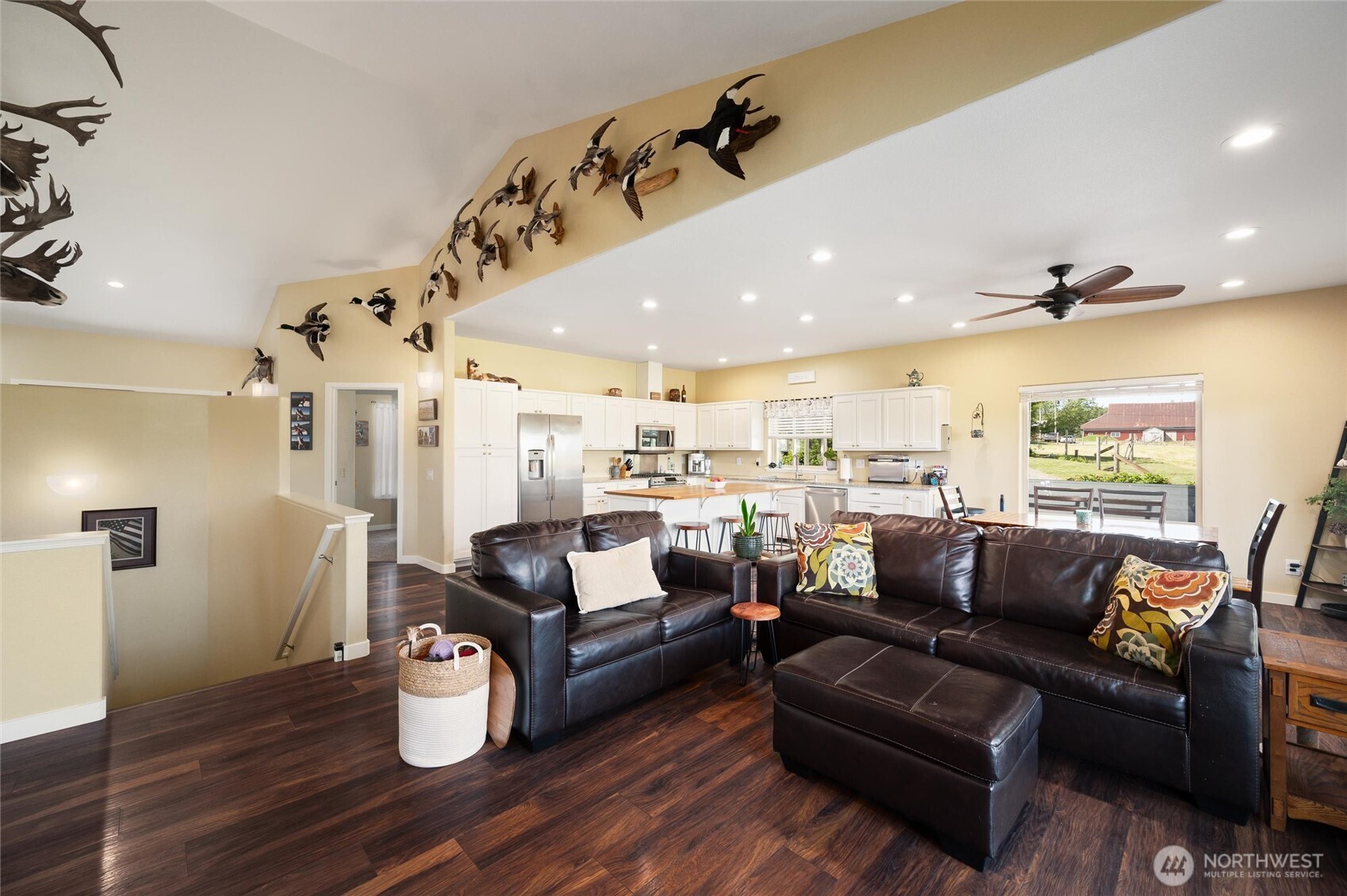 3167 Unick Road Ferndale, WA 98248 - Photo 11 of 40 a living room with furniture and wooden floor