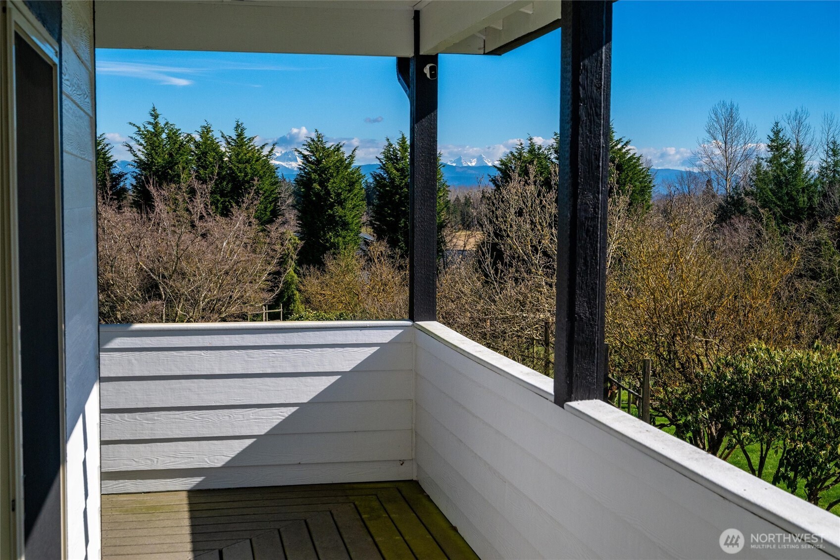 3167 Unick Road Ferndale, WA 98248 - Photo 26 of 40 a view of a balcony with a tree
