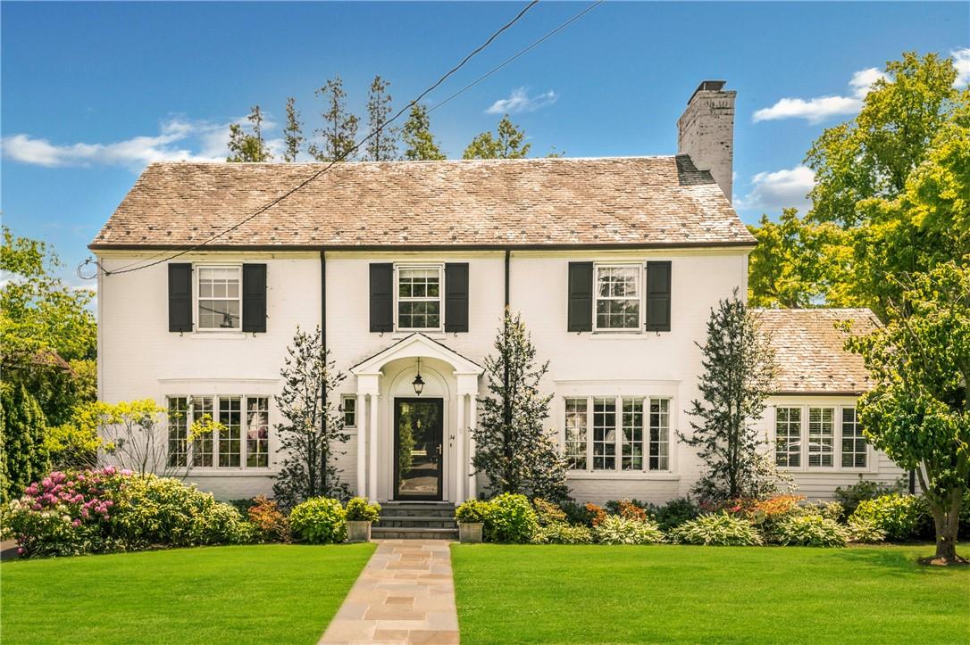 34 Sturgis Road Bronxville, NY 10708 - Photo 1 of 1 a front view of a house with garden