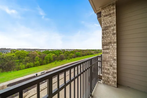 a view of balcony with outdoor space