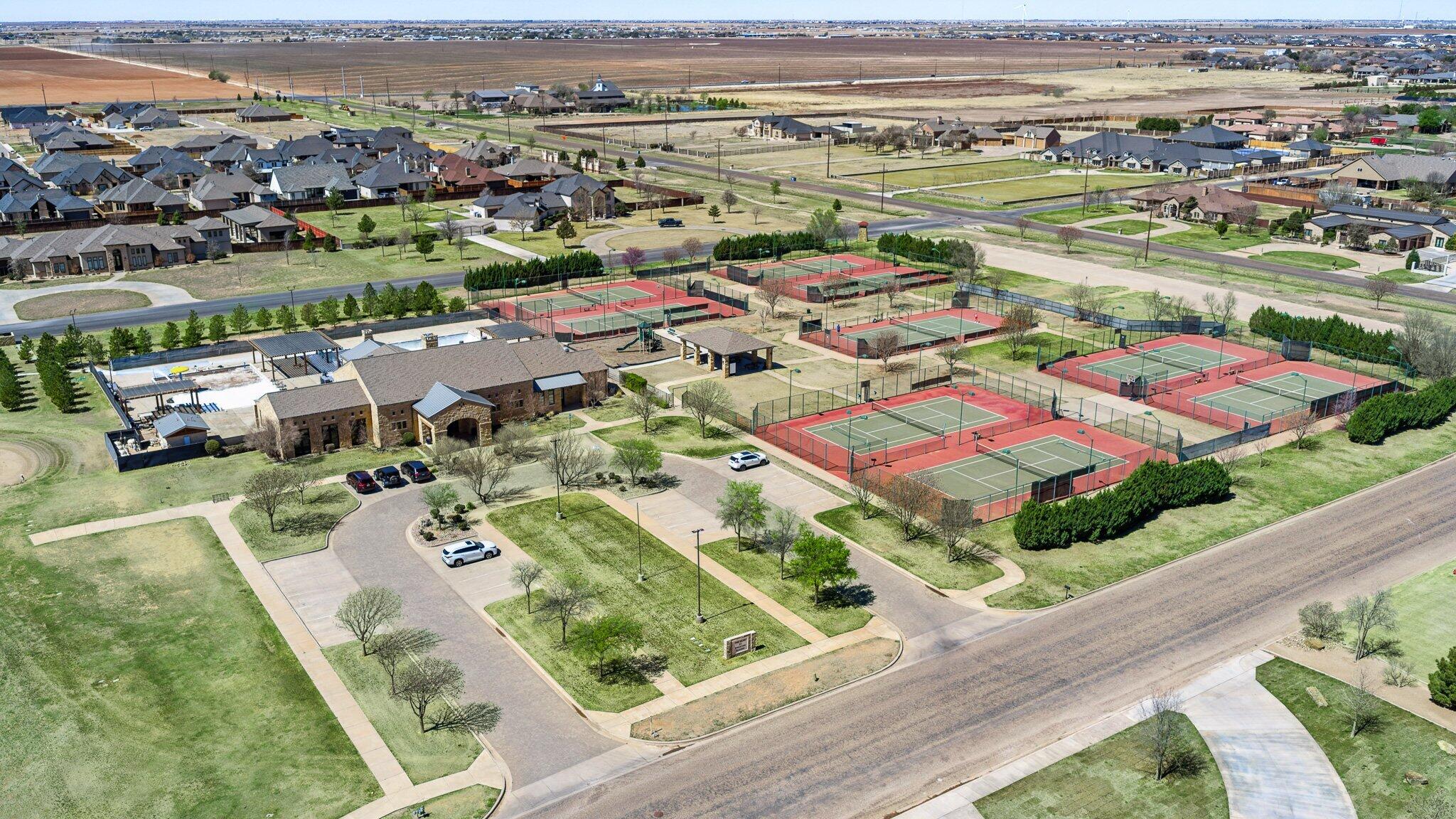 629 North 9th Street Wolfforth, TX 79382 - Photo 44 of 45 an aerial view of residential houses with outdoor space