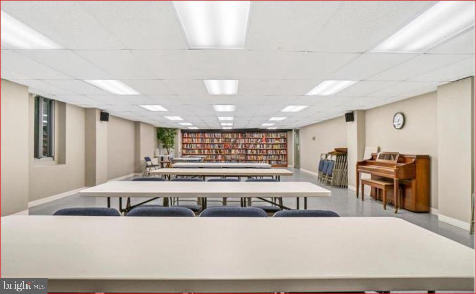 11 Slade, Unit 614 Pikesville, MD 21208 - Photo 36 of 38 a view of a room with gym equipment
