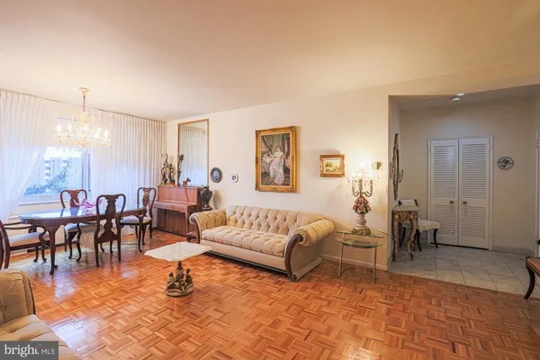 a view of a hallway with elevator