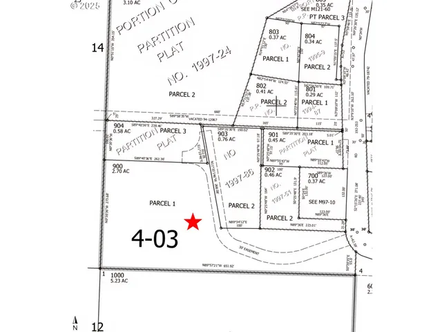 a bird view of a house