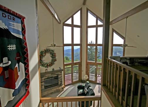 The views from the living room are spectacular!