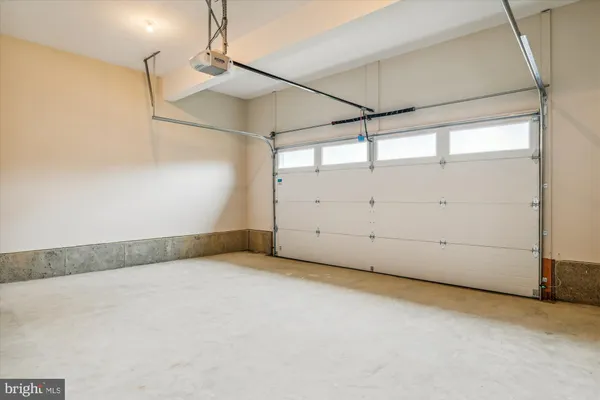 a view of entryway with wooden wall