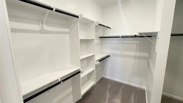 a view of walk in closet