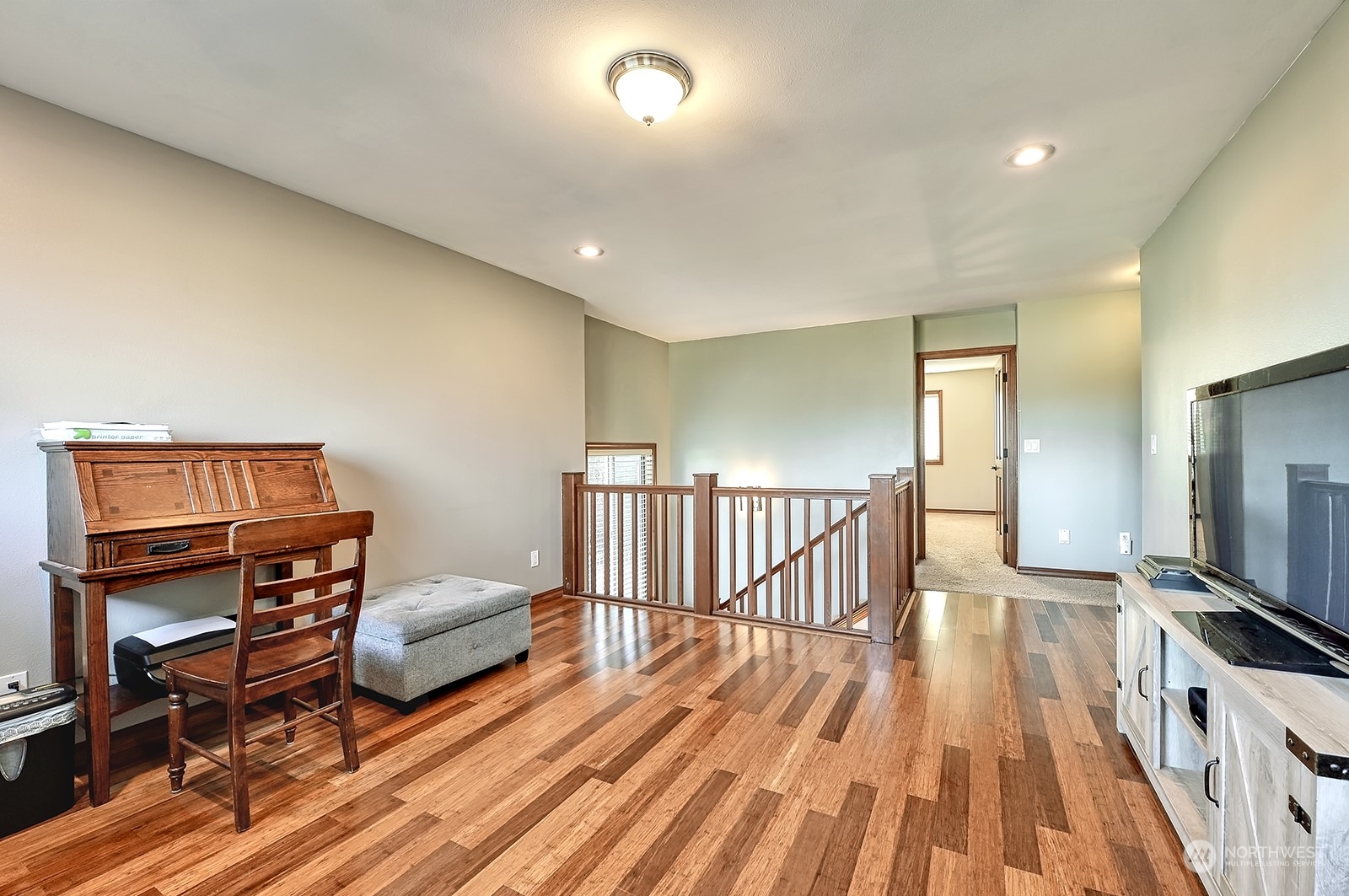 5576 Old Settler Drive Ferndale, WA 98248 - Photo 12 of 20 a view of a bedroom with furniture wooden floor and window