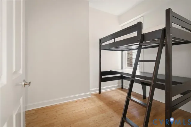 wooden floor in an empty room