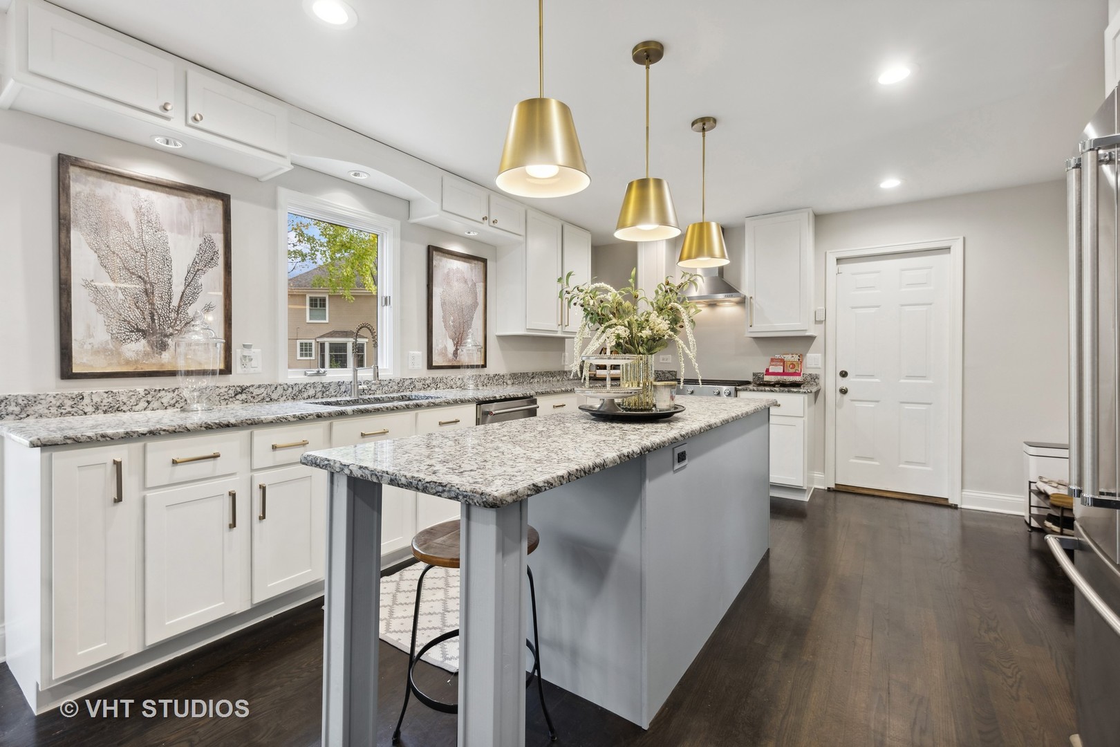 2S540 White Birch Lane Wheaton, IL 60189 - Photo 16 of 46 a kitchen with a sink cabinets and window