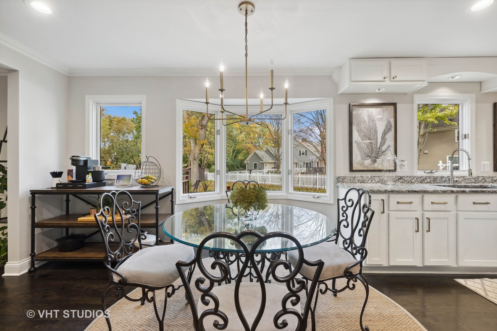 2S540 White Birch Lane Wheaton, IL 60189 - Photo 18 of 46 a view of a dining room with furniture window and outside view