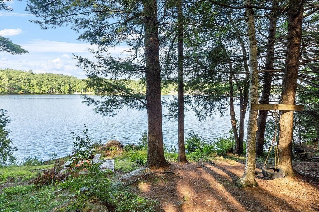 15 Browns Lake Road Ashburnham, MA 01430 - Photo 8 of 18 a view of a lake with a tree