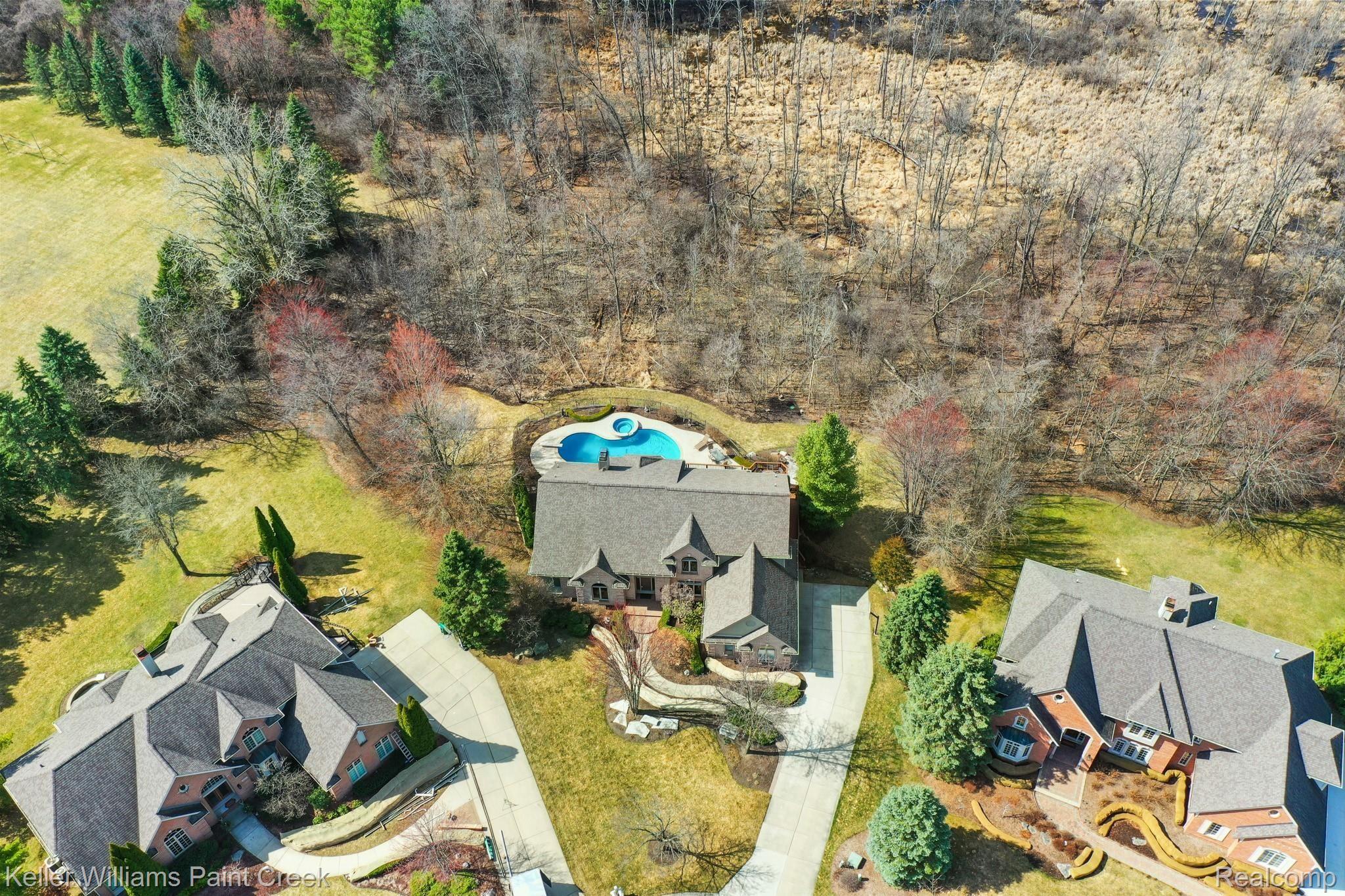 3599 Vineyard Springs Court Rochester, MI 48306 - Photo 8 of 62 Home is situated perfectly for the saltwater pool and spa