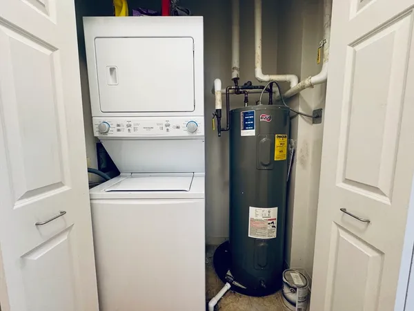 a view of washer and dryer