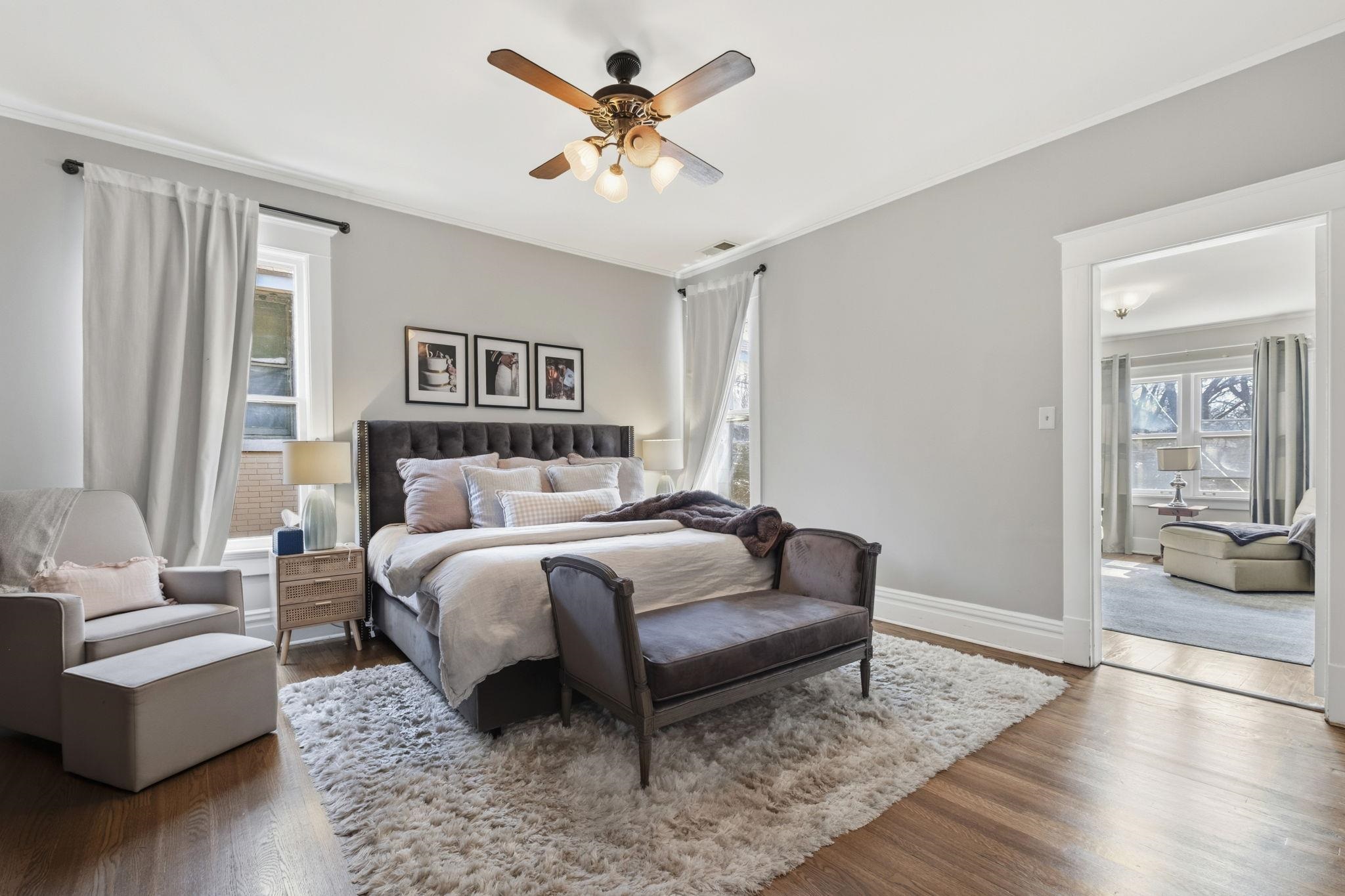 1273 Carr Avenue Memphis, TN 38104 - Photo 19 of 39 Spacious primary bedroom filled with natural light and plenty of room for comfortable living.