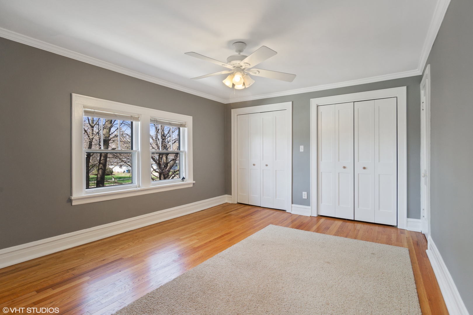 822 East Thacker Street Des Plaines, IL 60016 - Photo 13 of 20 wooden floor in an empty room with a window