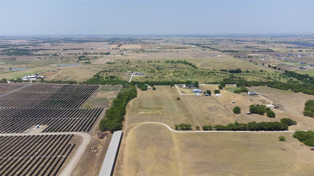 Tbd Tbd Stice Krum, TX 76249 - Photo 8 of 13 Aerial view of property and surrounding area with rural landscape and rows of crops