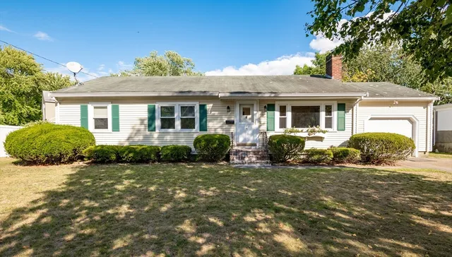 a view of a house with a outdoor space