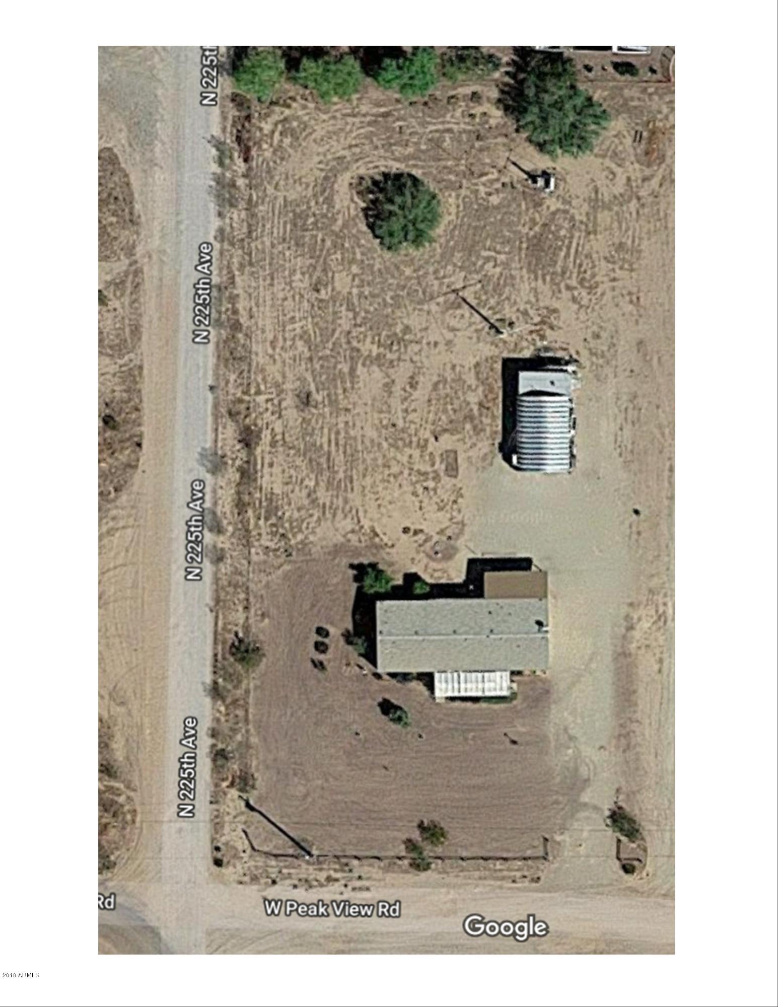 22446 West Peak View Road Wittmann, AZ 85361 - Photo 21 of 21 Aerial view