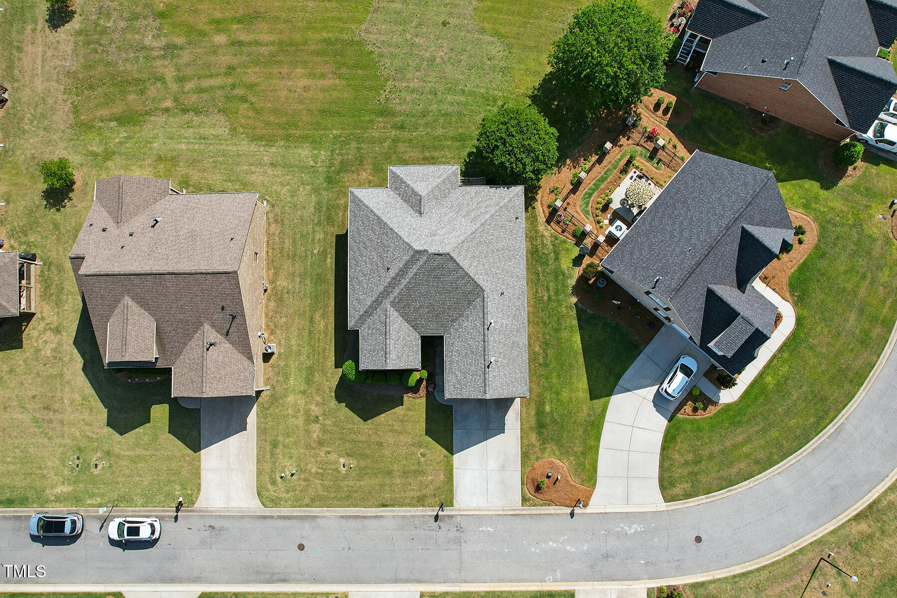 116 Colonade Court Benson, NC 27504 - Photo 35 of 37 an aerial view of residential houses with outdoor space