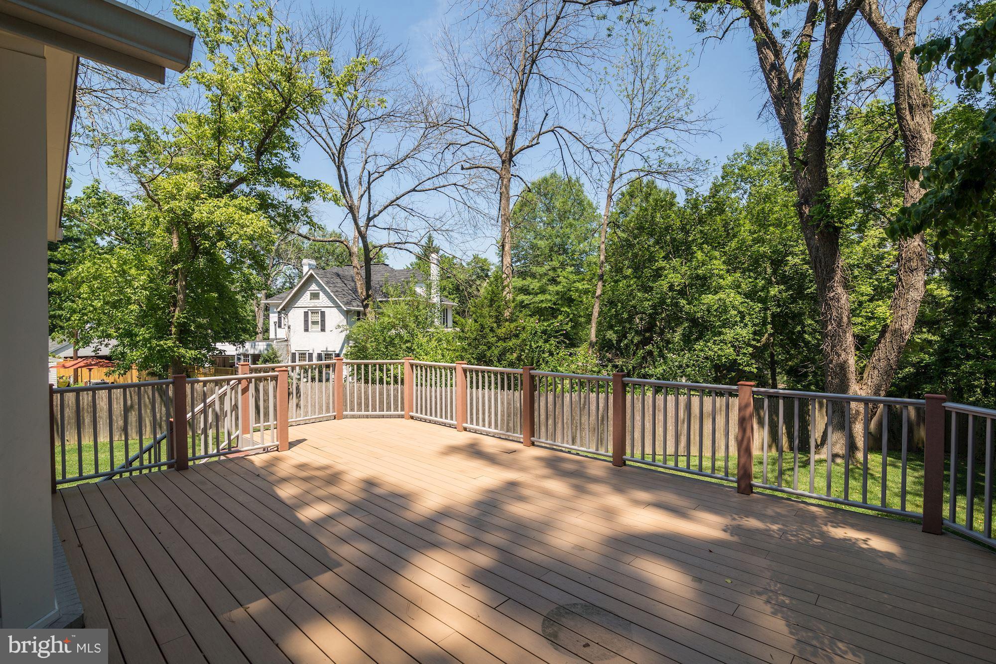 3224 Park View Road Chevy Chase, MD 20815 - Photo 14 of 30 Expansive Deck