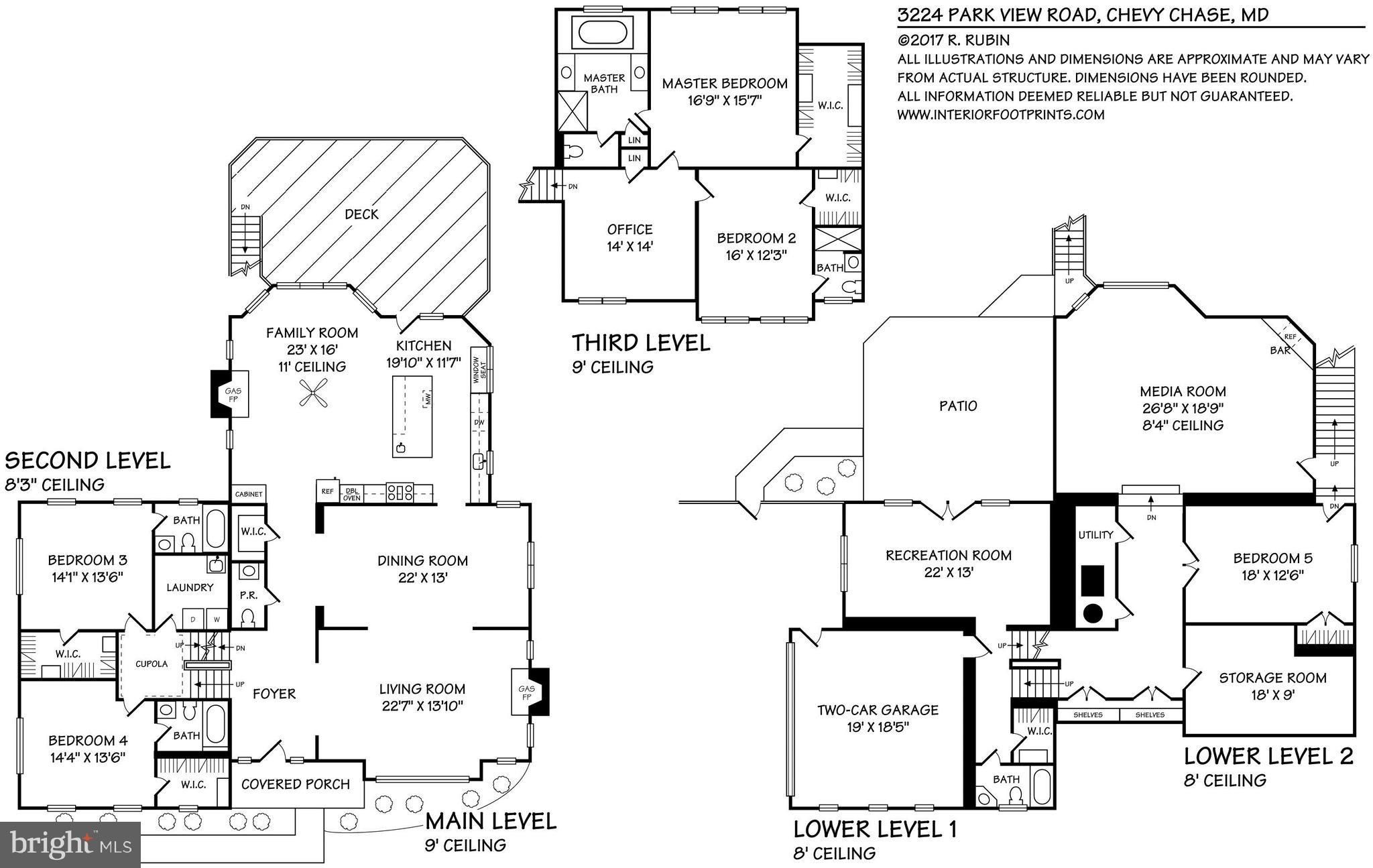 3224 Park View Road Chevy Chase, MD 20815 - Photo 29 of 30 3224 is a 5-level home with 4 above-grade levels.