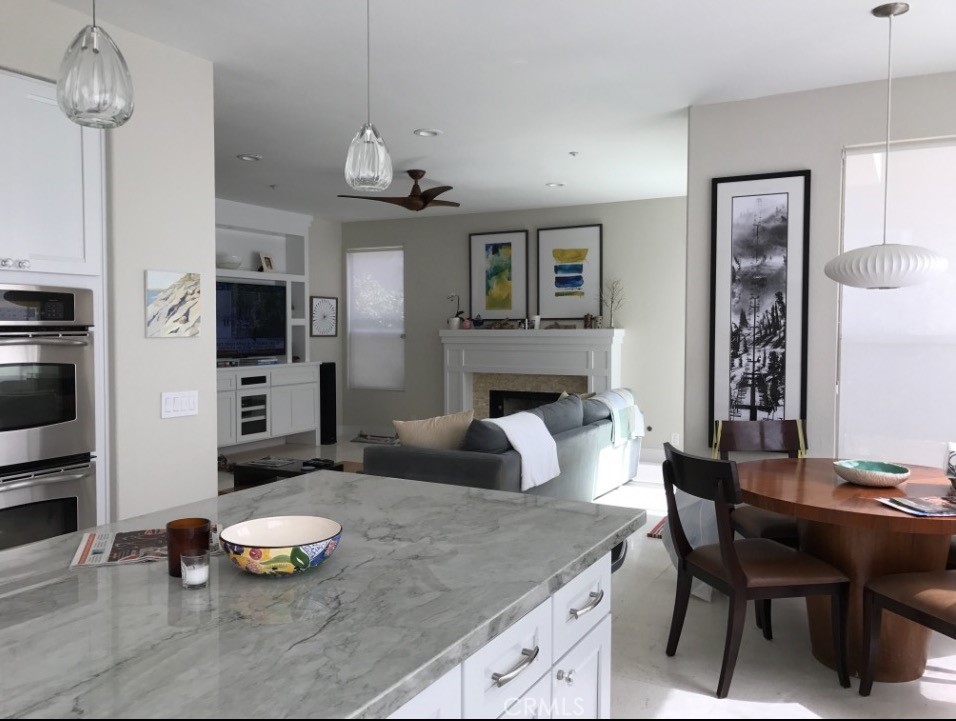 1625 Via Sage San Clemente, CA 92673 - Photo 3 of 4 a living room with furniture and a fireplace