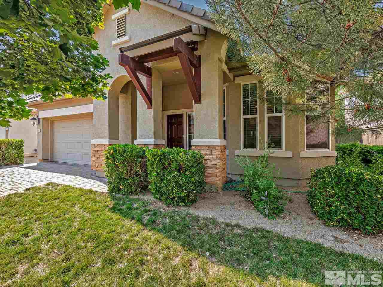 560 Little Sorrel Court Reno, NV 89521 - Photo 2 of 16 front view of a house with a small yard
