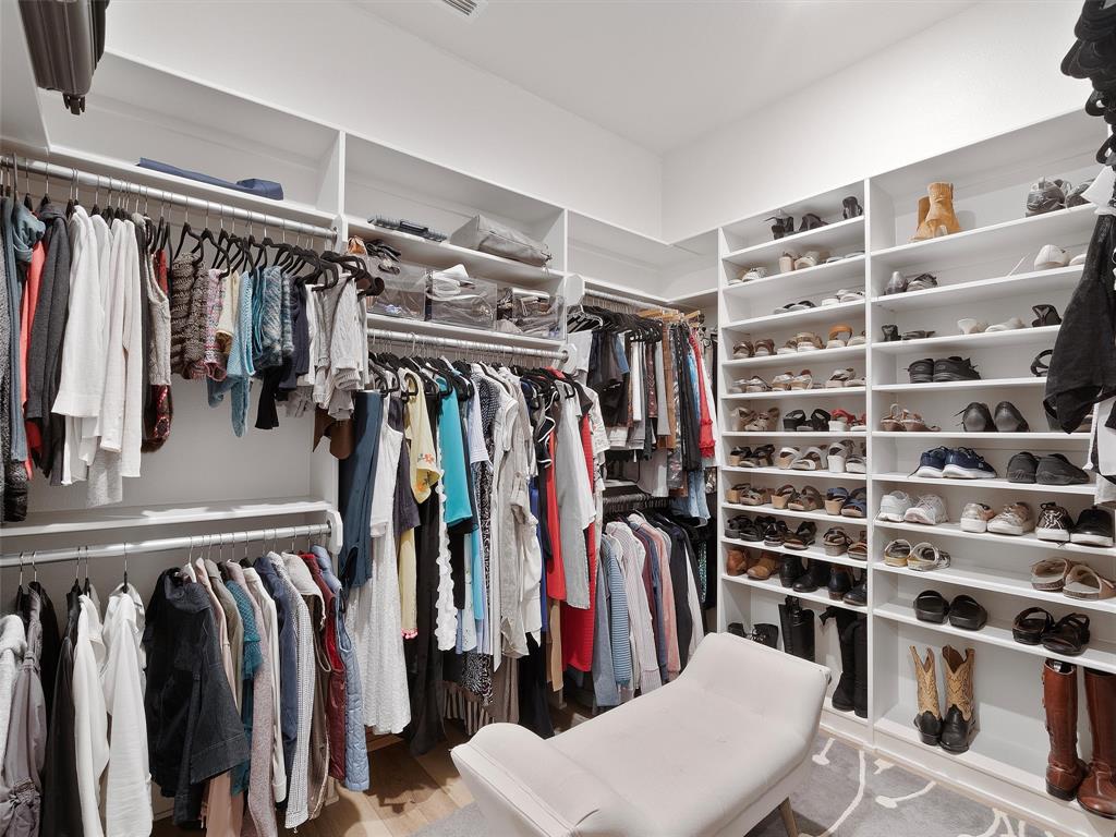 800 John Dean Road Gilmer, TX 75644 - Photo 27 of 40 a walk in closet with clothes