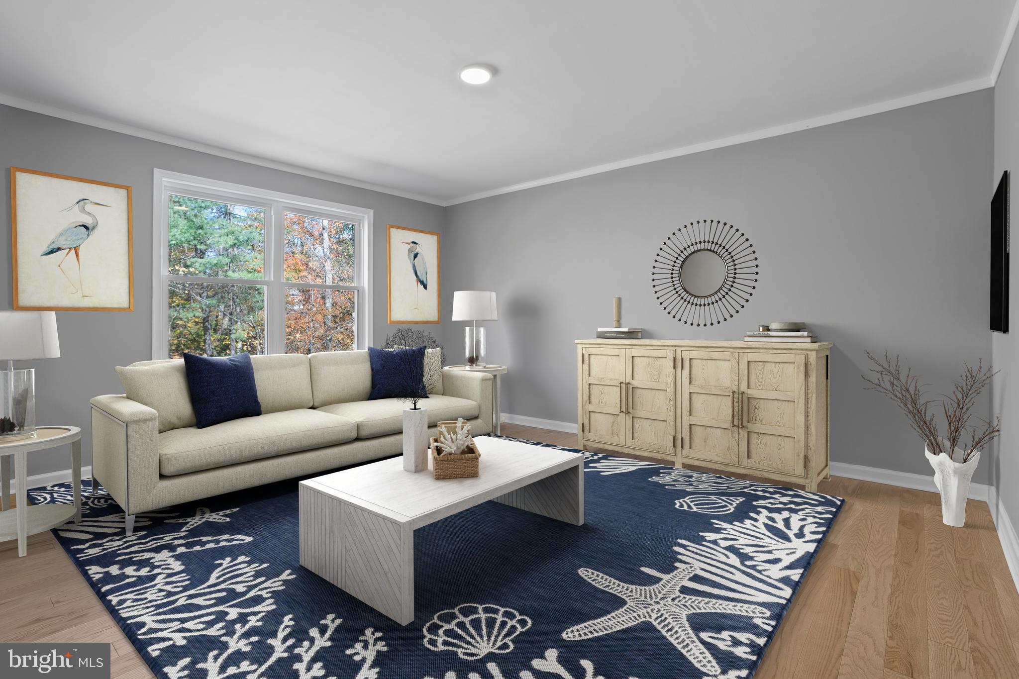 7410 Dakota Avenue Chesapeake Beach, MD 20732 - Photo 3 of 68 a living room with furniture a rug and a window