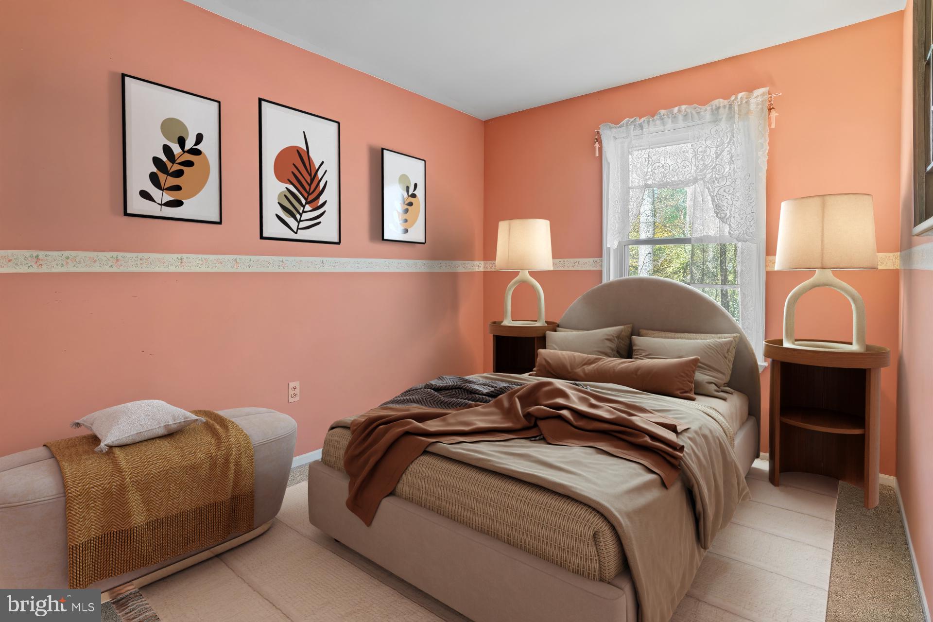 7410 Dakota Avenue Chesapeake Beach, MD 20732 - Photo 6 of 68 Upper Level Bedroom 2 Virtually Staged