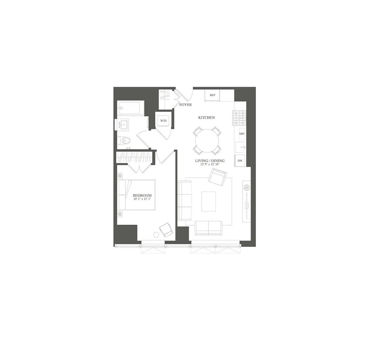 3 Court Square, Unit 910 Queens, NY 11101 - Photo 17 of 18