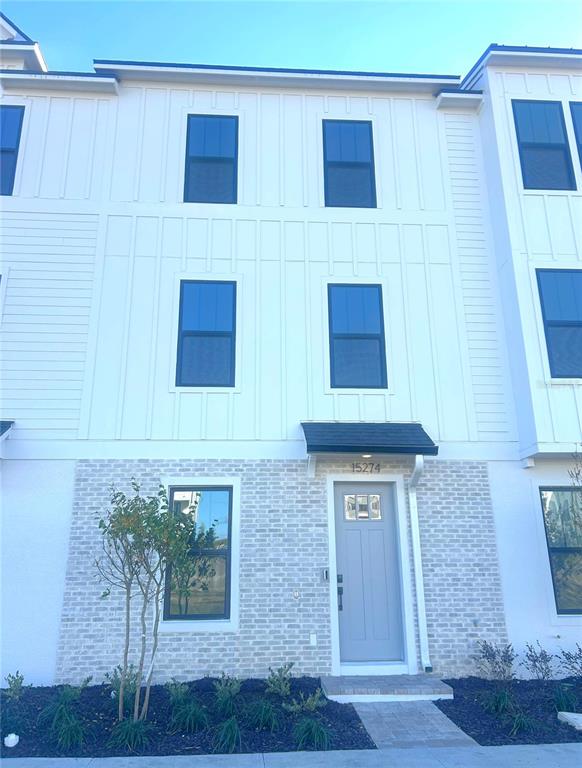 a view of front door of house