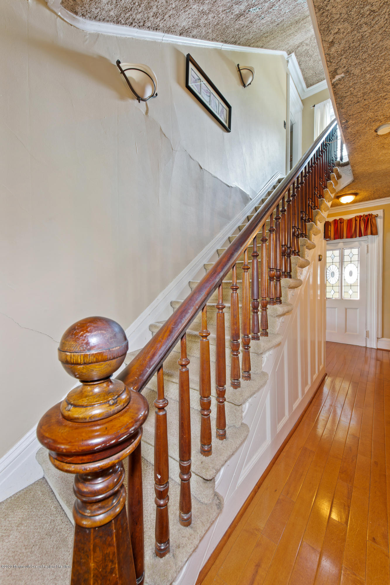 205 Main Street Keyport, NJ 07735 - Photo 21 of 42 a view of entryway and hall with wooden floor