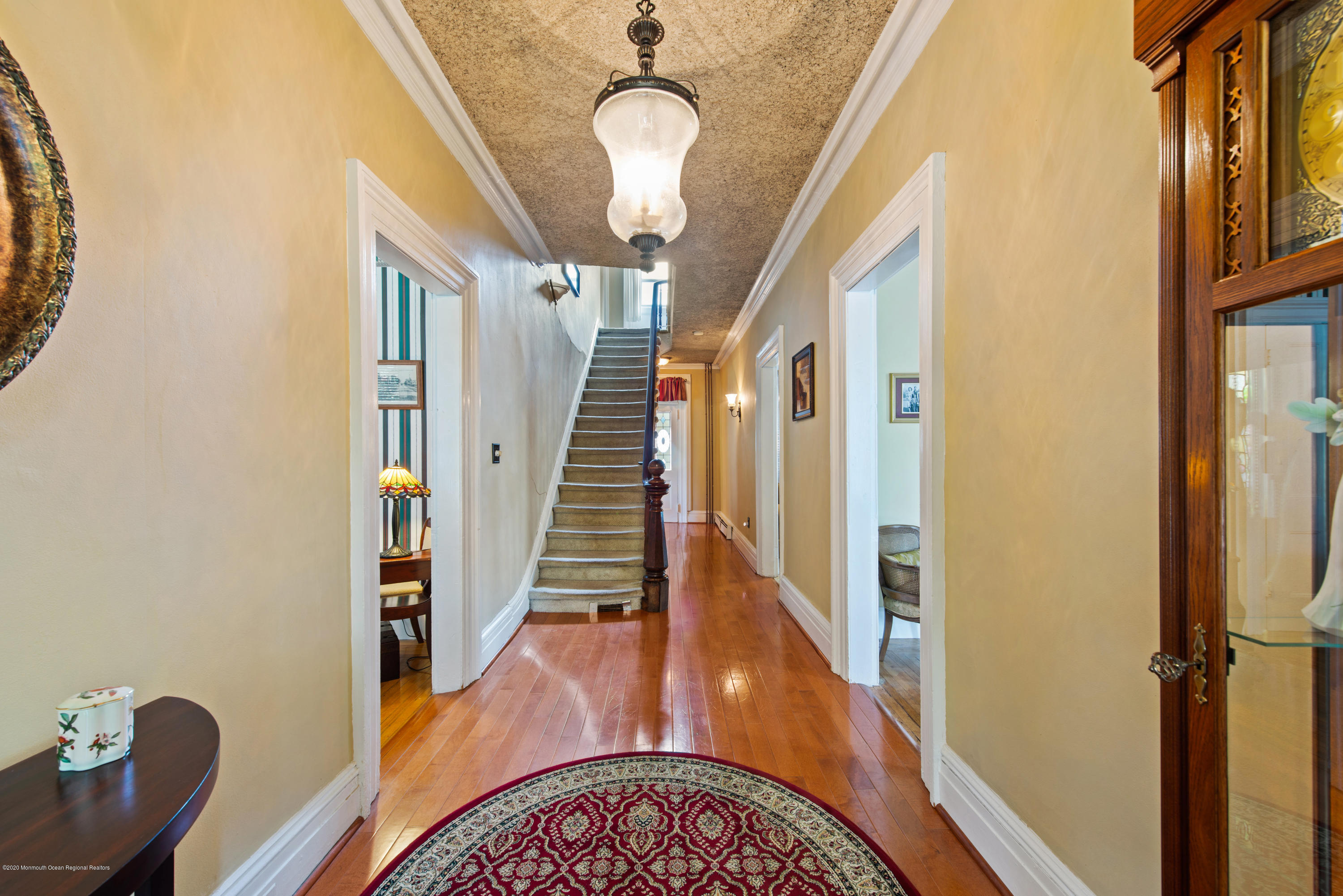 205 Main Street Keyport, NJ 07735 - Photo 26 of 42 a view of entryway and hall with wooden floor