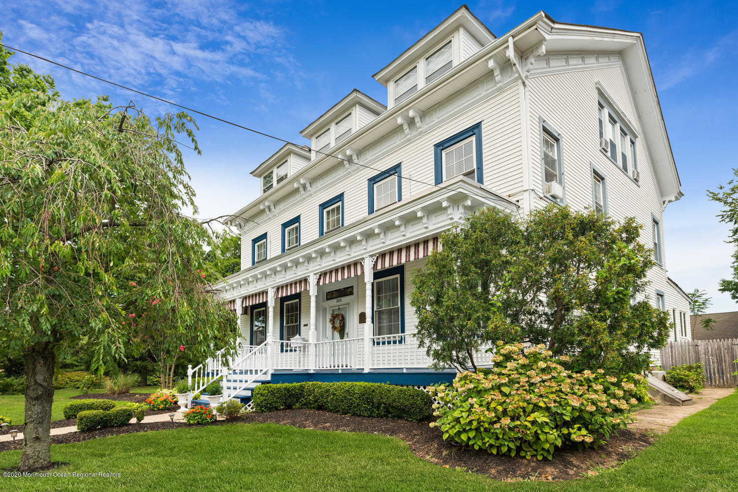 205 Main Street Keyport, NJ 07735 - Photo 5 of 42 a view of a building with a yard