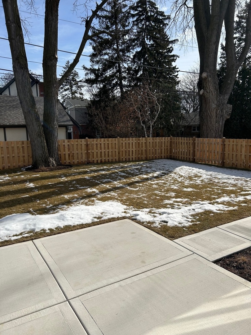1413 Brophy Avenue Park Ridge, IL 60068 - Photo 34 of 34 a view of a backyard of the house