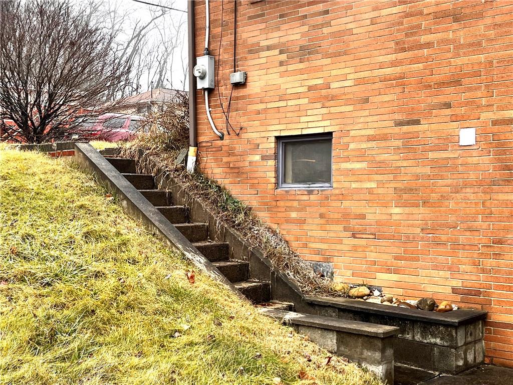 3531 Bevan Road North Versailles, PA 15137 - Photo 4 of 23 Side staircase that leads to the front door.