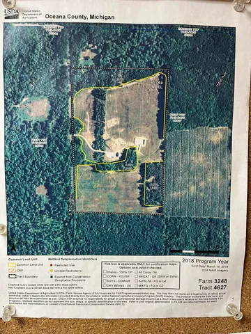 $435,000 | 264 South 152nd Avenue, Unit CABIN & 20 ACRES, Shelby, MI 49455