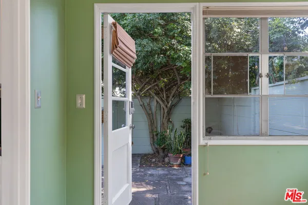 a view of outdoor space and balcony