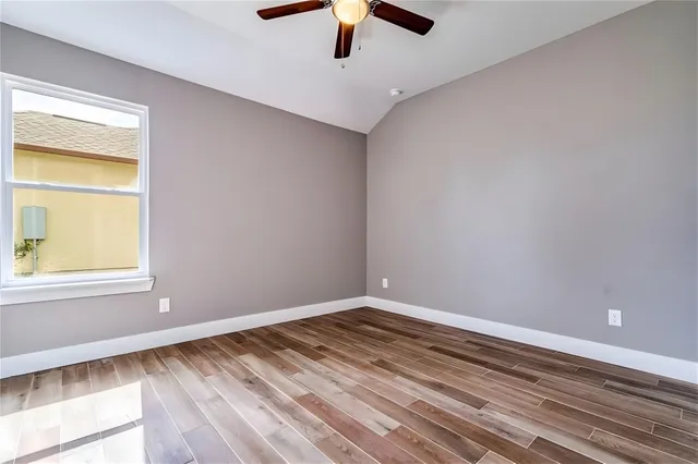 a house view with a outdoor space