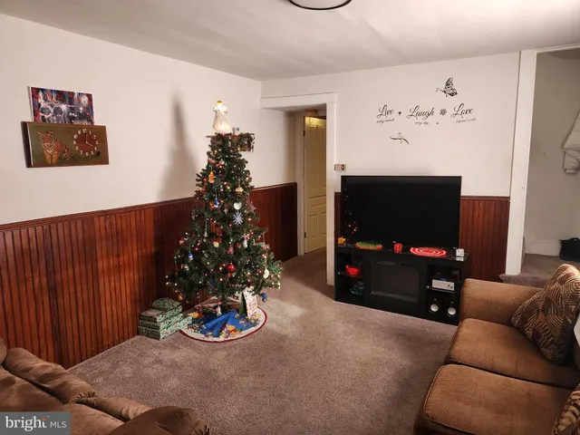 a bedroom with a bed and large closet