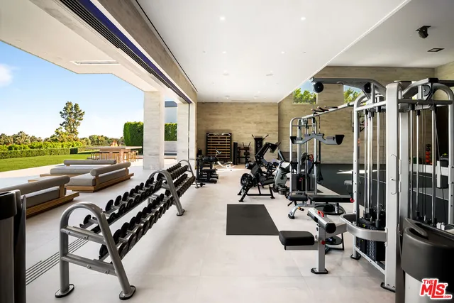 a view of outdoor space with garden and entertaining space