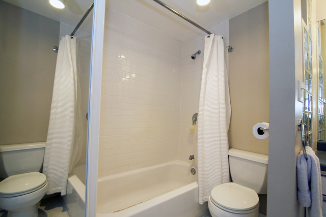 1221 North Dearborn Parkway, Unit 1601N Chicago, IL 60610 - Photo 14 of 21 a bathroom with a toilet and a shower