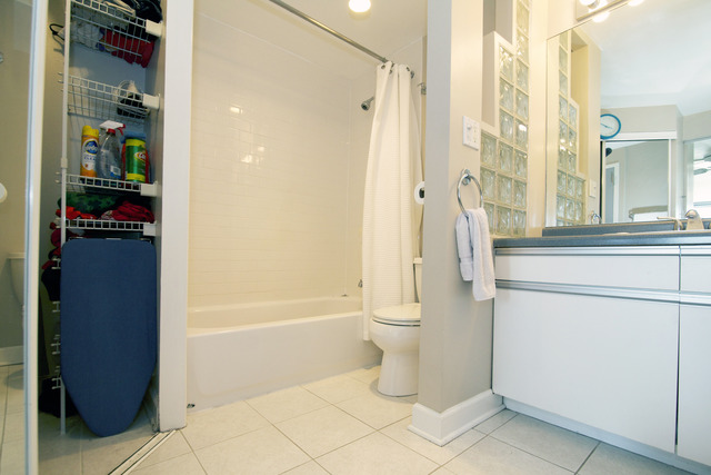 1221 North Dearborn Parkway, Unit 1601N Chicago, IL 60610 - Photo 17 of 21 a bathroom with a toilet and a shower