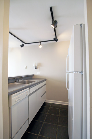 1221 North Dearborn Parkway, Unit 1601N Chicago, IL 60610 - Photo 4 of 21 a view of a storage and utility room with racks on the wall