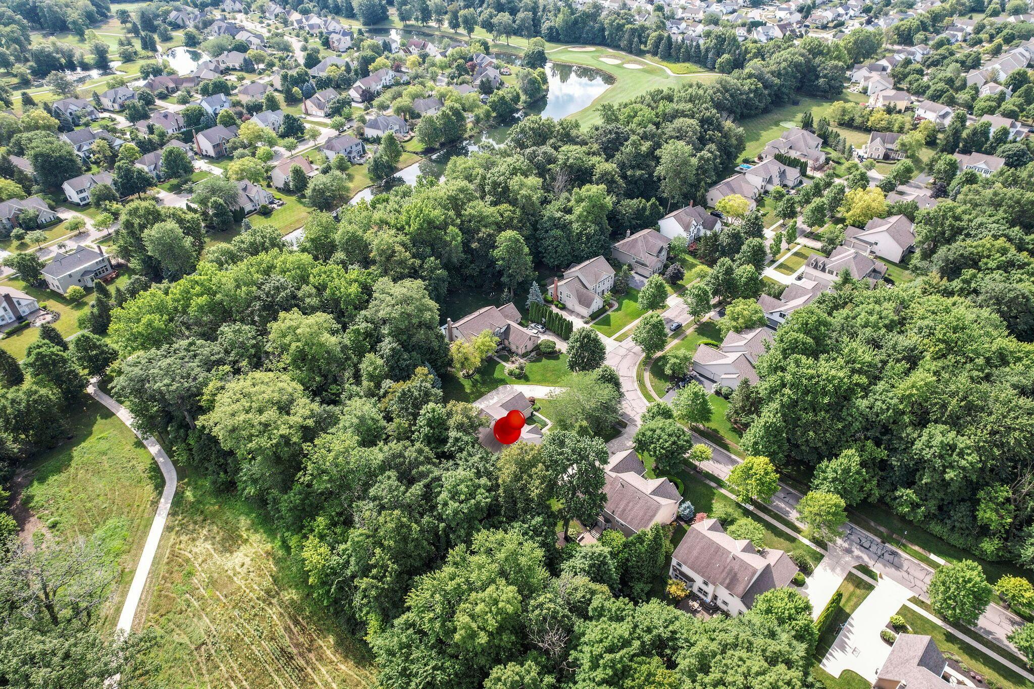 930 Hibbs Road Grove City, OH 43123 - Photo 28 of 45 Ariel view