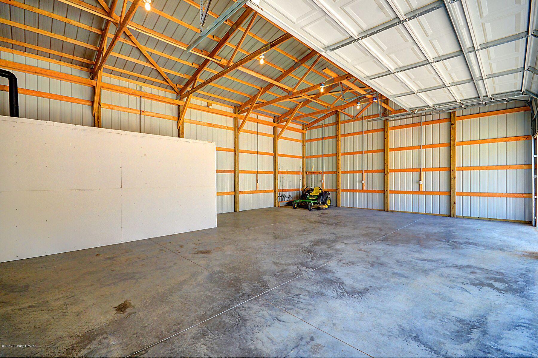 1224 Plum Ridge Road Taylorsville, KY 40071 - Photo 40 of 58 INSIDE THE 3 CAR GARAGE